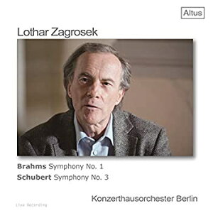 【中古】ブラームス : 交響曲第1番 | シューベルト : 交響曲第3 / ローター・ツァグロゼク | ベルリン・コンツェルトハウス管弦楽団 (Brahms: Symphony