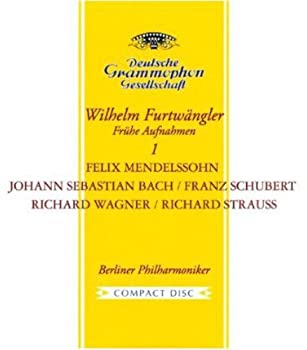 【中古】フルトヴェングラー初期名演集 1 cometostore-10438058 Come to Store パッケージ画像