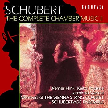 【中古】シューベルト:室内楽全集II(5S)【メーカー名】(株)カメラータ・トウキョウ【メーカー型番】【ブランド名】【商品説明】中古商品のご購入時はご購入前に必ず確認をお願いいたします。商品画像はイメージです。中古という特性上、使用に影響ない程度の使用感・経年劣化（傷、汚れなど）がある場合がございます。また、中古品の特性上、ギフトには適しておりません。商品名に『初回』、『限定』、『〇〇付き』等の記載がございましても、特典・付属品・保証等は原則付属しておりません。当店では初期不良に限り、商品到着から7日間はを受付けております。(注文後の購入者様都合によるキャンセル・はお受けしていません。)他モールでも併売している商品の為、完売の際は在庫確保できない場合がございます。ご注文からお届けまで1、ご注文⇒ご注文は24時間受け付けております。2、注文確認⇒ご注文後、当店から注文確認メールを送信します。3、在庫確認⇒新品在庫：3?5日程度でお届け。　　※中古品は受注後に、再メンテナンス、梱包しますので　お届けまで3日?10日営業日程度とお考え下さい。　米海外から発送の場合は3週間程度かかる場合がございます。　※離島、北海道、九州、沖縄は遅れる場合がございます。予めご了承下さい。※配送業者、発送方法は選択できません。お電話でのお問合せは少人数で運営の為受け付けておりませんので、メールにてお問合せお願い致します。お客様都合によるご注文後のキャンセル・はお受けしておりませんのでご了承下さい。ご来店ありがとうございます。昭和・平成のCD、DVD、家電、音響機器など希少な商品も多数そろえています。レコード、楽器の取り扱いはございません。掲載していない商品もお探しいたします。映像商品にはタイトル最後に[DVD]、[Blu-ray]と表記しています。表記ないものはCDとなります。お気軽にメールにてお問い合わせください。