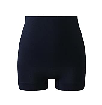 【中古】【訳アリ・未使用品】ワコール (Wacoal) マタニティ ショーツ ハイウエスト 産前 産後 兼用 ボーイレングス おなかすっぽりパンツ M ブラック 黒 MPP660 BL