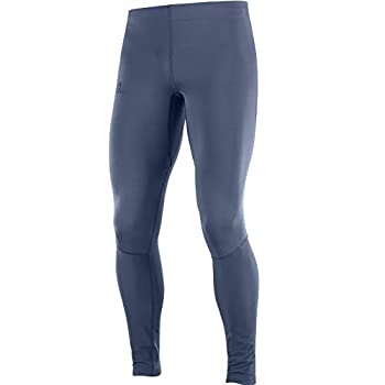 【中古】【訳アリ 未使用品】 サロモン AGILE WARM TIGHT M (アジャイル ウォーム タイツ メンズ) LC1376300 MOOD INDIGO L