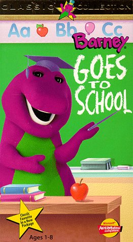 【中古】(未使用・未開封品)Barney - Barney Goes to School [VHS] [Import]