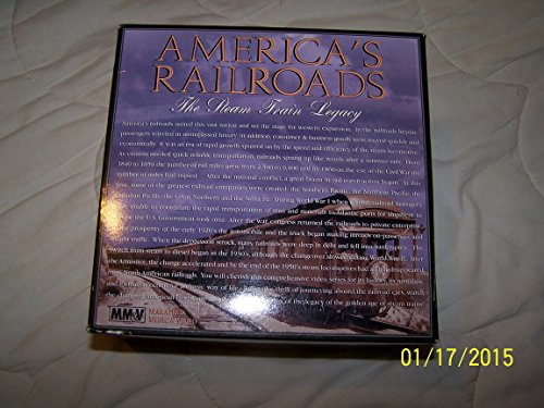 【中古】(未使用・未開封品)America's Railroads: Steam Train Legacy [VHS]