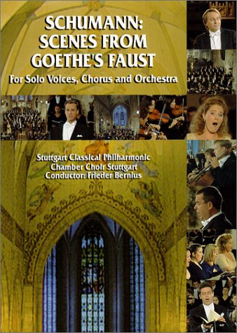 【中古】Scenes From Goethes Faust: Schumann [DVD] [Import]