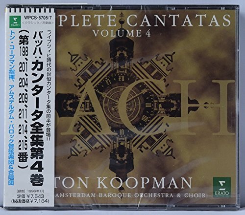 【中古】バッハ:カンタータ全集(4)