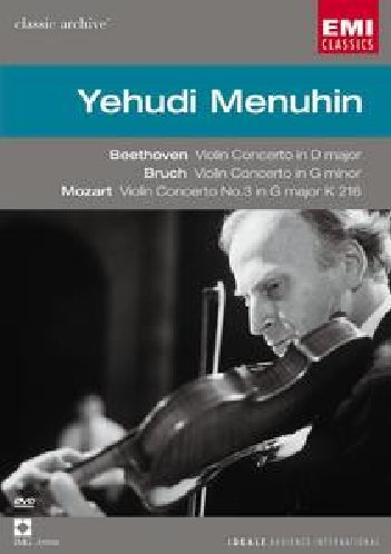 【中古】Beethoven Violin Concerto & Bruch Violin Concerto No. 1 & Mozart Violin Concerto No. 3 / Yehudi Menuhin [D