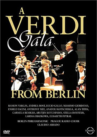 【中古】Verdi Gala From Berlin [DVD]