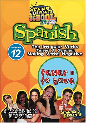šStandard Deviants: Spanish 12 - Irregular Verbs [DVD]