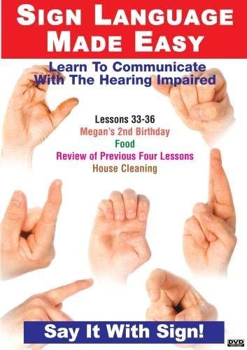 【中古】Sign Language Series 33-36 [DVD]