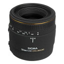 【中古】SIGMA 単焦点マクロレンズ MACRO 50mm F2.8 EX DG ソニー用 フルサイズ対応