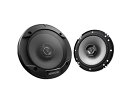 【中古】Kenwood KFC-1666S 300ワット 6.5インチ 2ウェイ カー同軸スピーカー サウンドフィールドエンハンサー付き - ペア