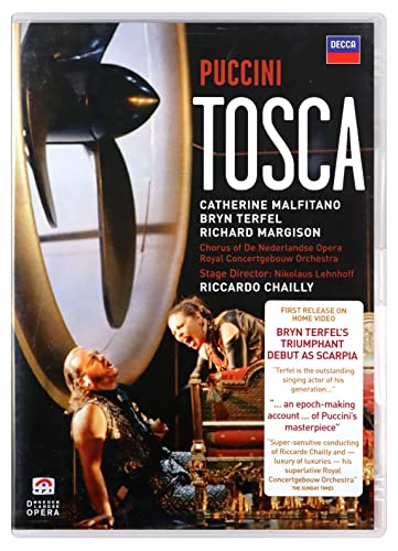 ご来店ありがとうございます。昭和・平成のCD、DVD、家電、音響機器など希少な商品も多数そろえています。レコード、楽器の取り扱いはございません。掲載していない商品もお探しいたします。映像商品にはタイトル最後に[DVD]、[Blu-ray]と表記しています。表記ないものはCDとなります。お気軽にメールにてお問い合わせください。Puccini: Tosca [DVD]【メーカー名】Decca【メーカー型番】【ブランド名】【商品説明】Puccini: Tosca [DVD]・中古品（ユーズド品）について商品画像はイメージです。中古という特性上、使用に影響ない程度の使用感・経年劣化（傷、汚れなど）がある場合がございます。商品のコンディション、付属品の有無については入荷の度異なります。また、中古品の特性上、ギフトには適しておりません。商品名に『初回』、『限定』、『〇〇付き』等の記載がございましても、特典・付属品・保証等は原則付属しておりません。付属品や消耗品に保証はございません。当店では初期不良に限り、商品到着から7日間は返品を受付けております。注文後の購入者様都合によるキャンセル・返品はお受けしていません。他モールでも併売している商品の為、完売の際は在庫確保できない場合がございます。ご注文からお届けまで1、ご注文⇒ご注文は24時間受け付けております。2、注文確認⇒ご注文後、当店から注文確認メールを送信します。3、在庫確認⇒新品、新古品：3-5日程度でお届け。※中古品は受注後に、再検品、メンテナンス等により、お届けまで3日-10日営業日程度とお考え下さい。米海外倉庫から取り寄せの商品については発送の場合は3週間程度かかる場合がございます。　※離島、北海道、九州、沖縄は遅れる場合がございます。予めご了承下さい。※配送業者、発送方法は選択できません。お電話でのお問合せは少人数で運営の為受け付けておりませんので、メールにてお問合せお願い致します。お客様都合によるご注文後のキャンセル・返品はお受けしておりませんのでご了承下さい。ご来店ありがとうございます。昭和・平成のCD、DVD、家電、音響機器など希少な商品も多数そろえています。レコード、楽器の取り扱いはございません。掲載していない商品もお探しいたします。映像商品にはタイトル最後に[DVD]、[Blu-ray]と表記しています。表記ないものはCDとなります。お気軽にメールにてお問い合わせください。