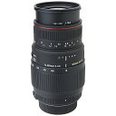【中古】SIGMA 望遠ズームレンズ APO 70-300mm F4-5.6 DG MACRO ニコン用 フルサイズ対応 508555