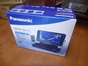 【中古】Panasonic ワンセグチューナー搭載ポータブル DVD/SD/CDプレイヤー ブラック DVD-LX89-K