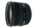 【中古】SIGMA 単焦点標準レンズ 50mm F1.4 EX DG HSM ソニー用 フルサイズ対応 310622