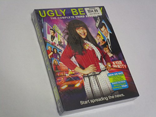 ご来店ありがとうございます。昭和・平成のCD、DVD、家電、音響機器など希少な商品も多数そろえています。レコード、楽器の取り扱いはございません。掲載していない商品もお探しいたします。映像商品にはタイトル最後に[DVD]、[Blu-ray]と表記しています。表記ないものはCDとなります。お気軽にメールにてお問い合わせください。Ugly Betty: Complete Third Season [DVD]【メーカー名】ABC Studios【メーカー型番】【ブランド名】ABC Studios【商品説明】Ugly Betty: Complete Third Season [DVD]・中古品（ユーズド品）について商品画像はイメージです。中古という特性上、使用に影響ない程度の使用感・経年劣化（傷、汚れなど）がある場合がございます。商品のコンディション、付属品の有無については入荷の度異なります。また、中古品の特性上、ギフトには適しておりません。商品名に『初回』、『限定』、『〇〇付き』等の記載がございましても、特典・付属品・保証等は原則付属しておりません。付属品や消耗品に保証はございません。当店では初期不良に限り、商品到着から7日間は返品を受付けております。注文後の購入者様都合によるキャンセル・返品はお受けしていません。他モールでも併売している商品の為、完売の際は在庫確保できない場合がございます。ご注文からお届けまで1、ご注文⇒ご注文は24時間受け付けております。2、注文確認⇒ご注文後、当店から注文確認メールを送信します。3、在庫確認⇒新品、新古品：3-5日程度でお届け。※中古品は受注後に、再検品、メンテナンス等により、お届けまで3日-10日営業日程度とお考え下さい。米海外倉庫から取り寄せの商品については発送の場合は3週間程度かかる場合がございます。　※離島、北海道、九州、沖縄は遅れる場合がございます。予めご了承下さい。※配送業者、発送方法は選択できません。お電話でのお問合せは少人数で運営の為受け付けておりませんので、メールにてお問合せお願い致します。お客様都合によるご注文後のキャンセル・返品はお受けしておりませんのでご了承下さい。ご来店ありがとうございます。昭和・平成のCD、DVD、家電、音響機器など希少な商品も多数そろえています。レコード、楽器の取り扱いはございません。掲載していない商品もお探しいたします。映像商品にはタイトル最後に[DVD]、[Blu-ray]と表記しています。表記ないものはCDとなります。お気軽にメールにてお問い合わせください。
