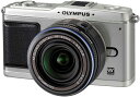 【中古】OLYMPUS ミラーレス一眼 E-P1 レンズキット シルバー E-P1 LKIT-SLV