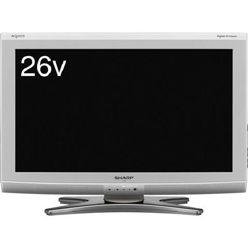 【中古】シャープ 26V型 液晶 テレビ AQUOS LC-26E6-S ハイビジョン 2009年モ ...