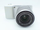 【中古】SONY デジタル一眼α NEX-3 ズームレンズキット ホワイト NEX-3K/W