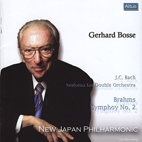 【中古】ボッセ&新日フィル/ブラームス:交響曲第2番 他 (Brahms : Symphony No. 2 etc. / Bosse & New Japan Philharmonic) cometostore-10836057 Come to Store パッケージ画像