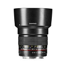 【中古】SAMYANG 単焦点 レンズ 85mm F1.4 キヤノン EF用 フルサイズ対応