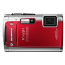 【中古】OLYMPUS 防水デジタルカメラ TOUGH TG-610 レッド 5m防水 1.5m耐落下衝撃 -10℃耐低温 1400万画素 3Dフォト機能 Eye-Fiカード対応 TG-610 RED