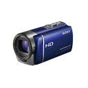 【中古】SONY デジタルHDビデオカメラレコーダー CX180 ブルー HDR-CX180/L