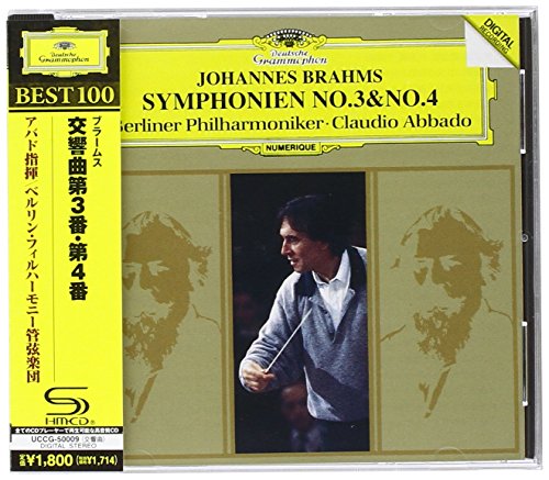 【中古】ブラームス:交響曲第3番&第4番