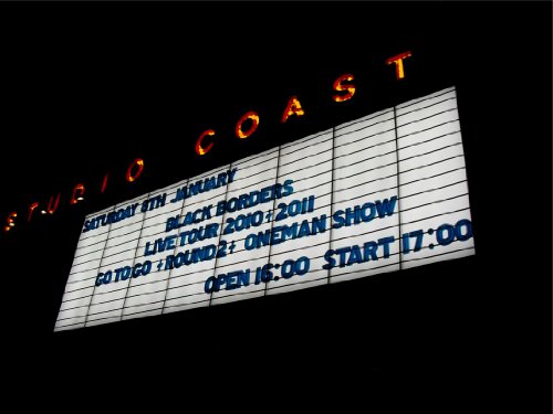 【中古】BLACK BORDERS LIVE IN STUDIO COAST Go To Go~ROUND2~TOUR FINAL 2011.1.8 [DVD]