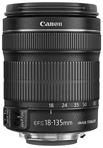 【中古】Canon 標準ズームレンズ EF-S18-135mm F3.5-5.6 IS STM APS-C対応