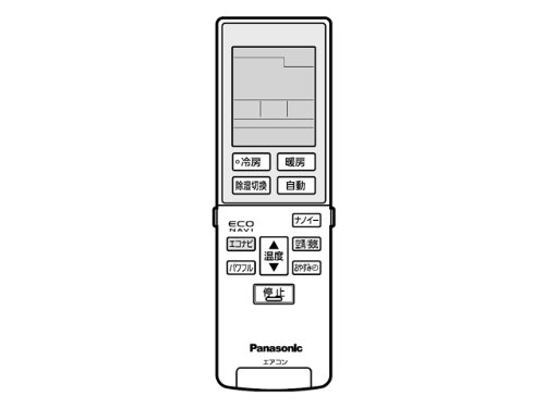 【中古】Panasonic リモコン(リモコンホルダー付き) CWA75C3958X