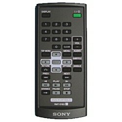 【中古】ソニー ソニー 純正ポータブルDVDプレーヤー用リモコン RMT-D183
