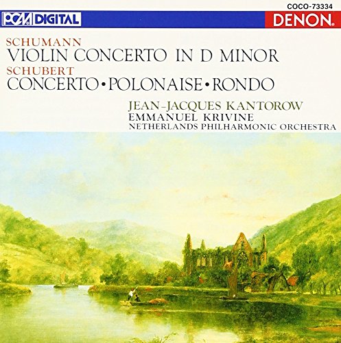 【中古】シューマン:ヴァイオリン協奏曲/シューベルト:小協奏曲、他
