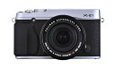 【中古】FUJIFILM ミラーレス一眼 X-E1 レンズキット シルバー FX-X-E1/XF18-55mmF2.8-4 R Silver