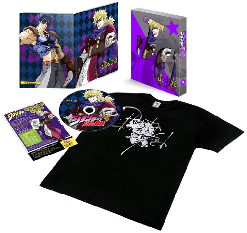 【中古】ジョジョの奇妙な冒険 Vol.3 (石仮面オリジナルデザインTシャツ、全巻購入特典フィギュア応募..