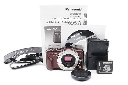 【中古】Panasonic ミラーレス一眼カメラ LUMIX GF3 ボディ センシュアルブラウン DMC-GF3