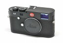 【中古】Leica ミラーレス一眼 ライカM ボディ 2400万画素 ブラック 10770 (レンズ別売)