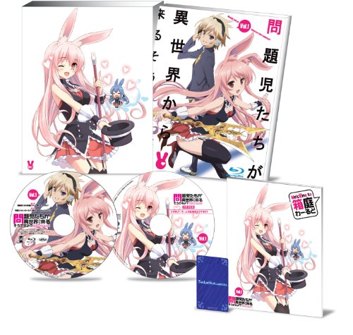 ご来店ありがとうございます。昭和・平成のCD、DVD、家電、音響機器など希少な商品も多数そろえています。レコード、楽器の取り扱いはございません。掲載していない商品もお探しいたします。映像商品にはタイトル最後に[DVD]、[Blu-ray]と表記しています。表記ないものはCDとなります。お気軽にメールにてお問い合わせください。問題児たちが異世界から来るそうですよ? Blu-ray 第1巻【メーカー名】角川書店【メーカー型番】【ブランド名】【商品説明】問題児たちが異世界から来るそうですよ? Blu-ray 第1巻・中古品（ユーズド品）について商品画像はイメージです。中古という特性上、使用に影響ない程度の使用感・経年劣化（傷、汚れなど）がある場合がございます。商品のコンディション、付属品の有無については入荷の度異なります。また、中古品の特性上、ギフトには適しておりません。商品名に『初回』、『限定』、『〇〇付き』等の記載がございましても、特典・付属品・保証等は原則付属しておりません。付属品や消耗品に保証はございません。当店では初期不良に限り、商品到着から7日間は返品を受付けております。注文後の購入者様都合によるキャンセル・返品はお受けしていません。他モールでも併売している商品の為、完売の際は在庫確保できない場合がございます。ご注文からお届けまで1、ご注文⇒ご注文は24時間受け付けております。2、注文確認⇒ご注文後、当店から注文確認メールを送信します。3、在庫確認⇒新品、新古品：3-5日程度でお届け。※中古品は受注後に、再検品、メンテナンス等により、お届けまで3日-10日営業日程度とお考え下さい。米海外倉庫から取り寄せの商品については発送の場合は3週間程度かかる場合がございます。　※離島、北海道、九州、沖縄は遅れる場合がございます。予めご了承下さい。※配送業者、発送方法は選択できません。お電話でのお問合せは少人数で運営の為受け付けておりませんので、メールにてお問合せお願い致します。お客様都合によるご注文後のキャンセル・返品はお受けしておりませんのでご了承下さい。