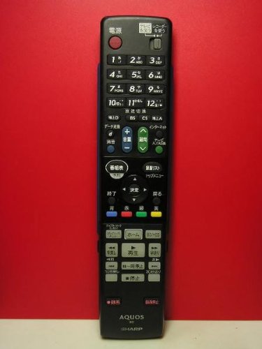 【中古】シャープ BDリモコン GA869PA