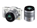 【中古】パナソニック ミラーレス一眼カメラ ルミックス GF5 ダブルズームレンズキット 標準ズームレンズ/望遠ズームレンズ付属 シェルホワイト DMC-GF5...
