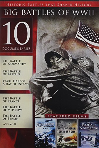 ご来店ありがとうございます。昭和・平成のCD、DVD、家電、音響機器など希少な商品も多数そろえています。レコード、楽器の取り扱いはございません。掲載していない商品もお探しいたします。映像商品にはタイトル最後に[DVD]、[Blu-ray]と表記しています。表記ないものはCDとなります。お気軽にメールにてお問い合わせください。10-Film Big Battle of Wwii - 1 [DVD]【メーカー名】Echo Bridge【メーカー型番】【ブランド名】【商品説明】10-Film Big Battle of Wwii - 1 [DVD]・中古品（ユーズド品）について商品画像はイメージです。中古という特性上、使用に影響ない程度の使用感・経年劣化（傷、汚れなど）がある場合がございます。商品のコンディション、付属品の有無については入荷の度異なります。また、中古品の特性上、ギフトには適しておりません。商品名に『初回』、『限定』、『〇〇付き』等の記載がございましても、特典・付属品・保証等は原則付属しておりません。付属品や消耗品に保証はございません。当店では初期不良に限り、商品到着から7日間は返品を受付けております。注文後の購入者様都合によるキャンセル・返品はお受けしていません。他モールでも併売している商品の為、完売の際は在庫確保できない場合がございます。ご注文からお届けまで1、ご注文⇒ご注文は24時間受け付けております。2、注文確認⇒ご注文後、当店から注文確認メールを送信します。3、在庫確認⇒新品、新古品：3-5日程度でお届け。※中古品は受注後に、再検品、メンテナンス等により、お届けまで3日-10日営業日程度とお考え下さい。米海外倉庫から取り寄せの商品については発送の場合は3週間程度かかる場合がございます。　※離島、北海道、九州、沖縄は遅れる場合がございます。予めご了承下さい。※配送業者、発送方法は選択できません。お電話でのお問合せは少人数で運営の為受け付けておりませんので、メールにてお問合せお願い致します。お客様都合によるご注文後のキャンセル・返品はお受けしておりませんのでご了承下さい。