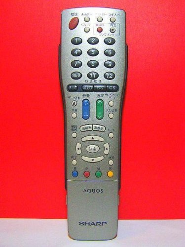 TV Animation - 【中古】シャープ テレビリモコン GA632WJSA