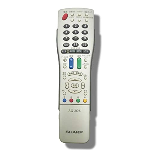 【中古】シャープ テレビリモコン GA434WJSA 【中古】シャープ テレビリモコン GA434WJSA