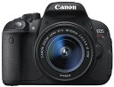 【中古】Canon デジタル一眼レフカメラ EOS Kiss X7i レンズキット EF-S18-55mm F3.5-5.6 IS STM付属 ブラック KIS...