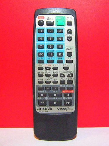 【中古】アイワ ビデオリモコン RC-7VR16