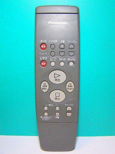 【中古】パナソニック ビデオリモコン VEQ1898
