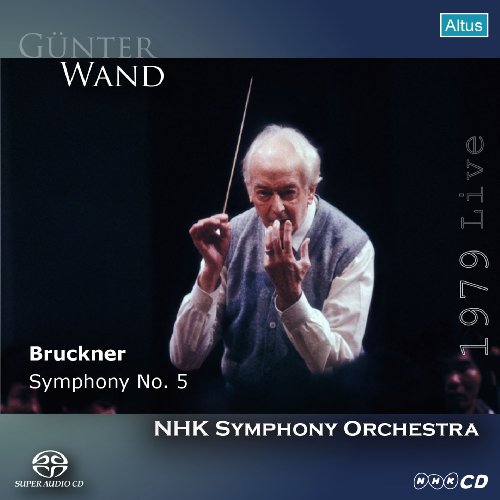 【中古】ブルックナー : 交響曲 第5番 変ロ長調 / ギュンター・ヴァント指揮 NHK交響楽団 (Bruckner : Symphony No.5 / Gunter Wand NHK Symphony Orchest cometostore-10898456 Come to Store パッケージ画像