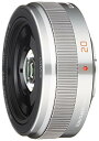 【中古】パナソニック(Panasonic) 単焦点レンズ マイクロフォーサーズ用 ルミックス G 20mm/F1.7 II ASPH. シルバー H-H020A-S