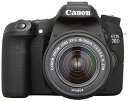 【中古】Canon デジタル一眼レフカメラ EOS70D レンズキット EF-S18-55mm F3.5-5.6 IS STM 付属 ブラック EOS70D18...