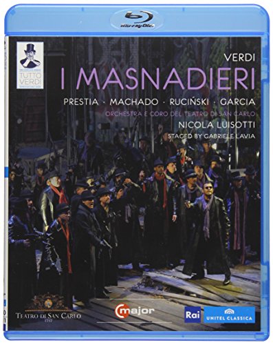 ご来店ありがとうございます。昭和・平成のCD、DVD、家電、音響機器など希少な商品も多数そろえています。レコード、楽器の取り扱いはございません。掲載していない商品もお探しいたします。映像商品にはタイトル最後に[DVD]、[Blu-ray]と表記しています。表記ないものはCDとなります。お気軽にメールにてお問い合わせください。ヴェルディ:歌劇≪群盗≫ [Blu-ray]【メーカー名】キングレコード【メーカー型番】【ブランド名】【商品説明】ヴェルディ:歌劇≪群盗≫ [Blu-ray]・中古品（ユーズド品）について商品画像はイメージです。中古という特性上、使用に影響ない程度の使用感・経年劣化（傷、汚れなど）がある場合がございます。商品のコンディション、付属品の有無については入荷の度異なります。また、中古品の特性上、ギフトには適しておりません。商品名に『初回』、『限定』、『〇〇付き』等の記載がございましても、特典・付属品・保証等は原則付属しておりません。付属品や消耗品に保証はございません。当店では初期不良に限り、商品到着から7日間は返品を受付けております。注文後の購入者様都合によるキャンセル・返品はお受けしていません。他モールでも併売している商品の為、完売の際は在庫確保できない場合がございます。ご注文からお届けまで1、ご注文⇒ご注文は24時間受け付けております。2、注文確認⇒ご注文後、当店から注文確認メールを送信します。3、在庫確認⇒新品、新古品：3-5日程度でお届け。※中古品は受注後に、再検品、メンテナンス等により、お届けまで3日-10日営業日程度とお考え下さい。米海外倉庫から取り寄せの商品については発送の場合は3週間程度かかる場合がございます。　※離島、北海道、九州、沖縄は遅れる場合がございます。予めご了承下さい。※配送業者、発送方法は選択できません。お電話でのお問合せは少人数で運営の為受け付けておりませんので、メールにてお問合せお願い致します。お客様都合によるご注文後のキャンセル・返品はお受けしておりませんのでご了承下さい。